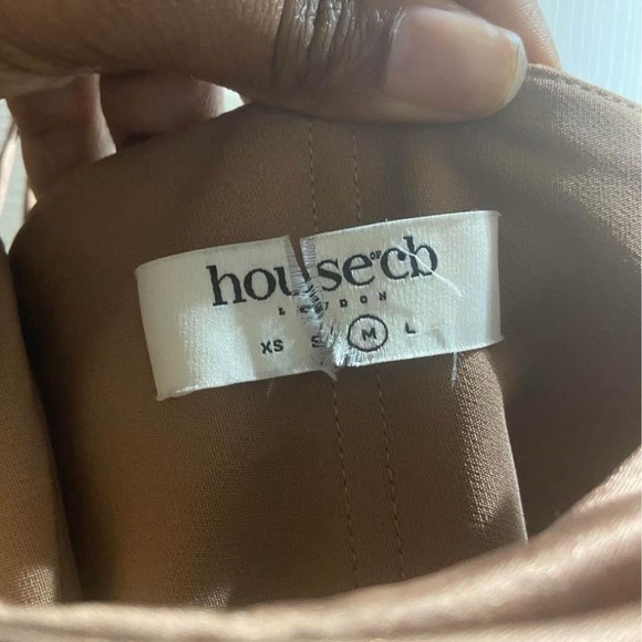 House of CB dress - REVA TOFFEE SATIN CORSET dress - Picture 3 of 4